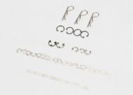 TRAXXAS 1633 E-CLIPS/C-CLIPS/R PINS (40)